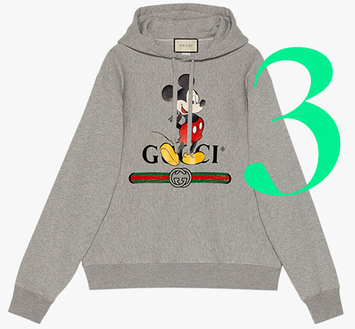 Photo: Gucci x Disney hooded sweatshirt