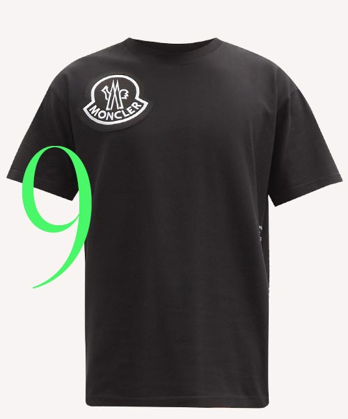 Photo: 2 Moncler 1952 logo T-Shirt