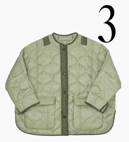 Photo: The Frankie Shop Teddy quilted jacket